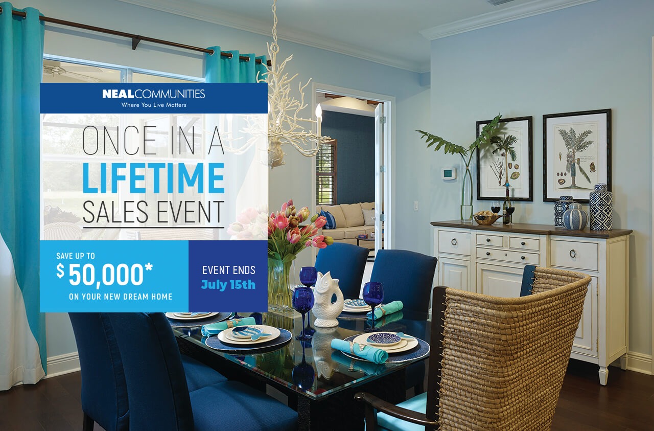 Get Up to $50,000 Off Your Dream Home in the Once in a Lifetime Sales Event
