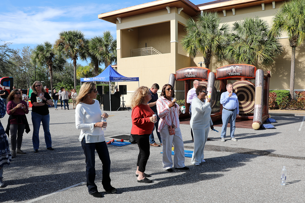 Neal Communities Celebrated Placing First in the 2022 Sarasota Herald-Tribune Top Workplaces Survey with a Carnival-Themed Event