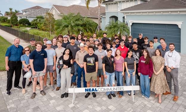 Grand Park Hosts Riverview Construction Academy Students