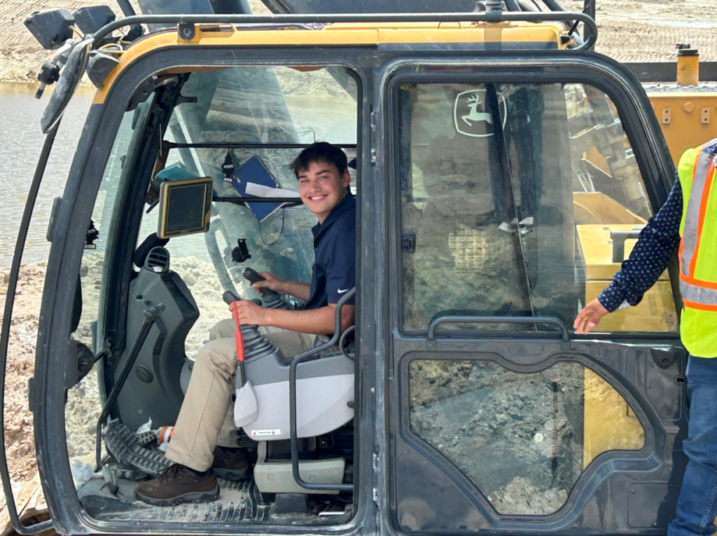 An Investment in the Future: Scholarship, Internship Leading to Dream Career in Construction Management for Student Graham Jones
